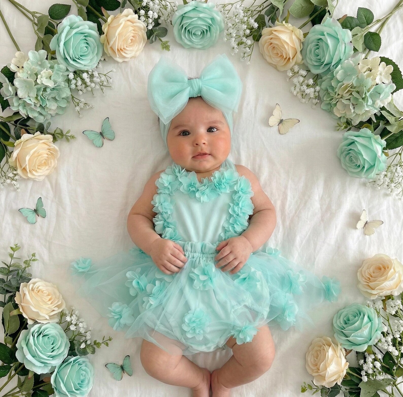 SELENA - MINT PLAYSUIT - Image 4