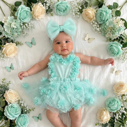 SELENA - MINT PLAYSUIT